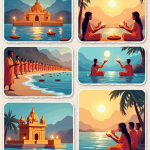 Temples & Holy Sites - Sticker Sheet v6